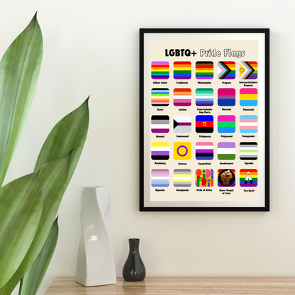 LGBTQ+ Pride Flags - Printable & Digital Download