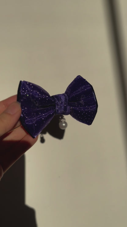 Midnight Rain Bow Tie