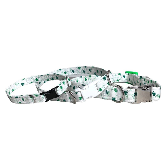 Green Lucky Clover Collar