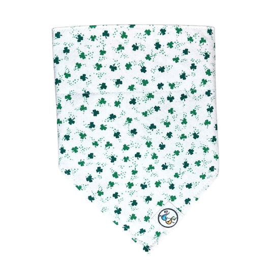 Green Lucky Clover Bandana